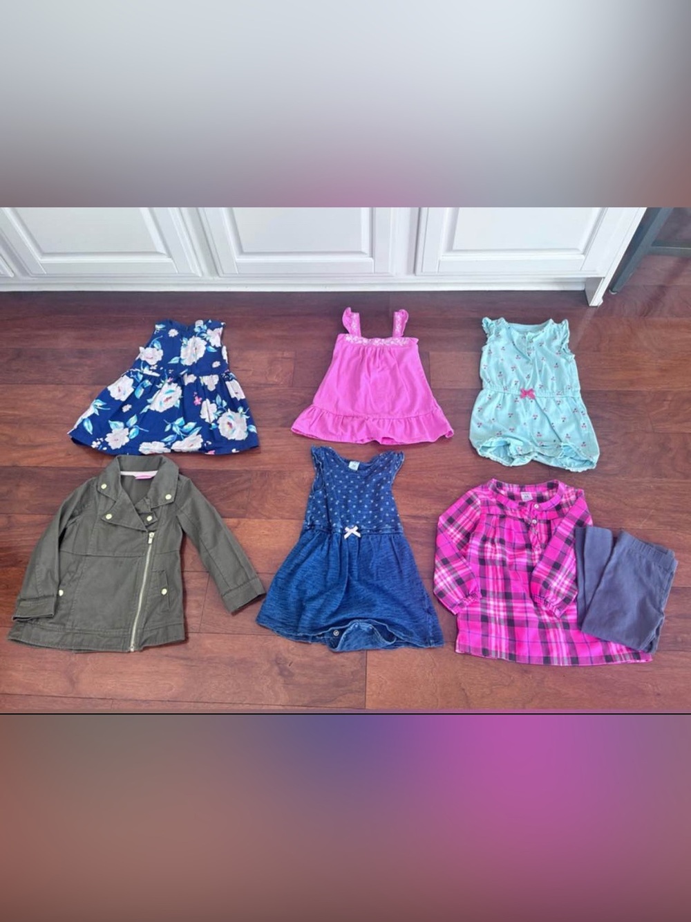 Toddler girl 24 months & 2T bundle lot sets clothes outfits spring/summer/fall